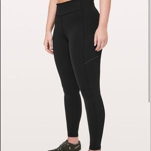 Speed up Tight 28” black Lululemon Leggings